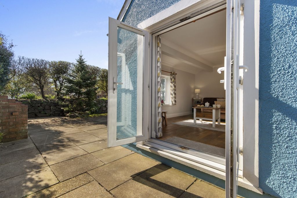 Yn Y Ty doors to exterior