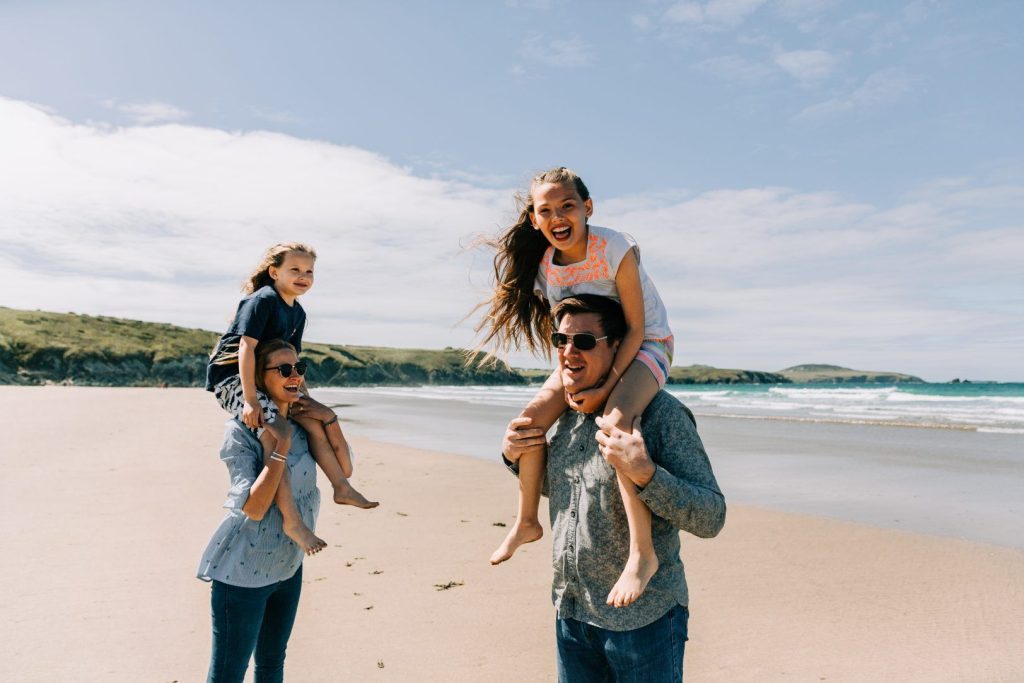 Whitesands Beach St Davids Family